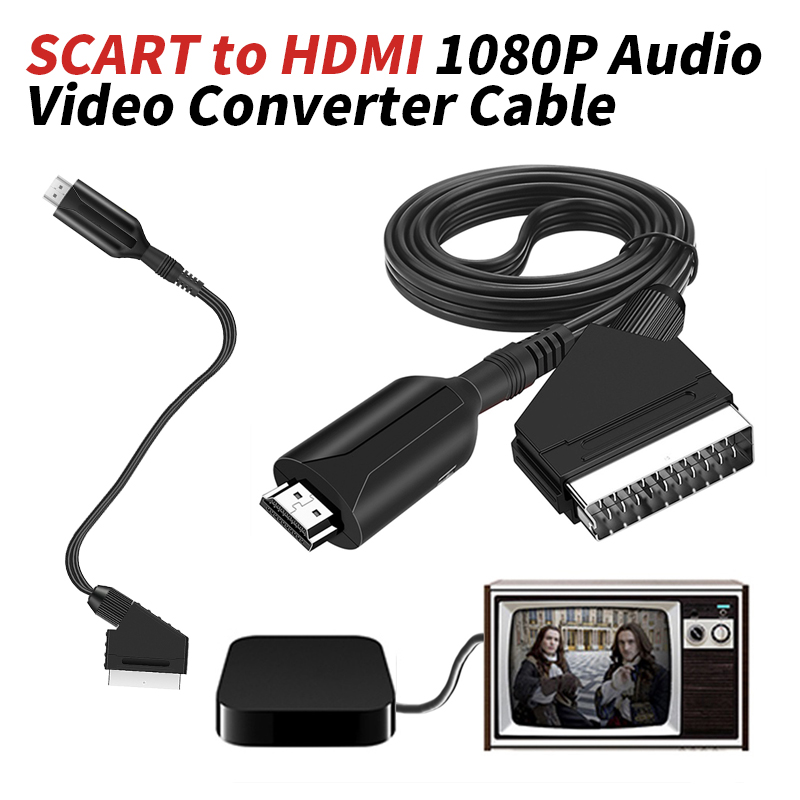 Scart To Hdmi - SCART в HDMI 1080P аудио-видео конвертер