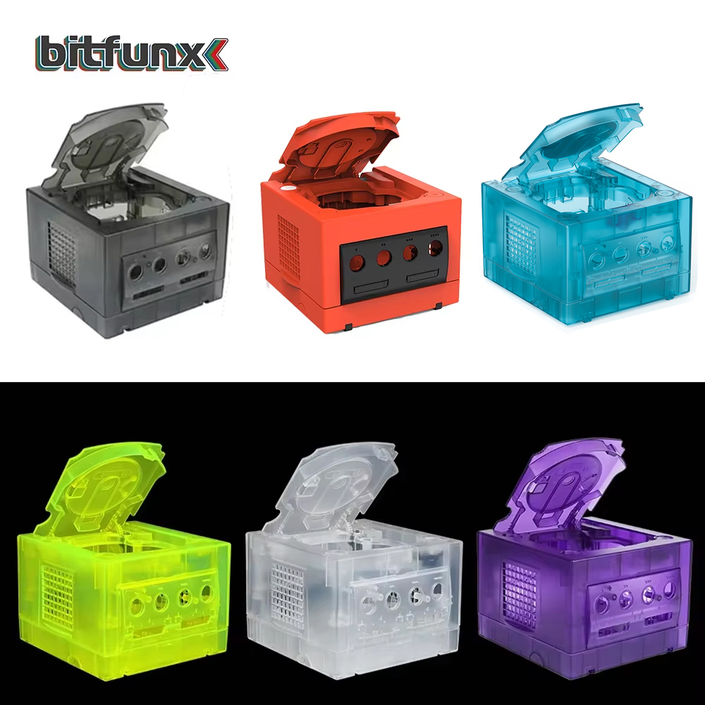 Retro Gaming Nintendo - BitFunx NGC Прозрачный сменный чехол для