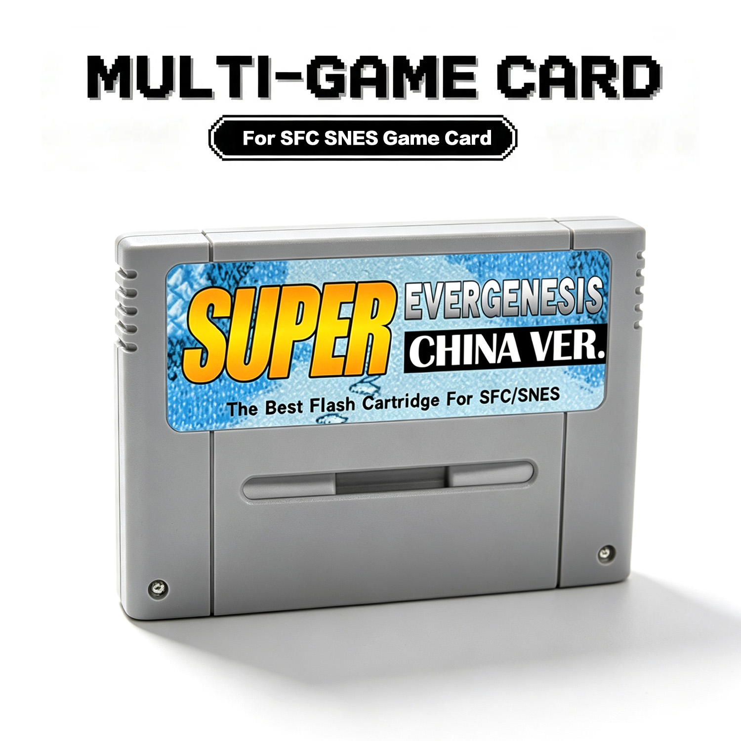 Retro Gaming Nintendo - Супер-флеш-картридж EverGenesis, совместимый с игровой консолью