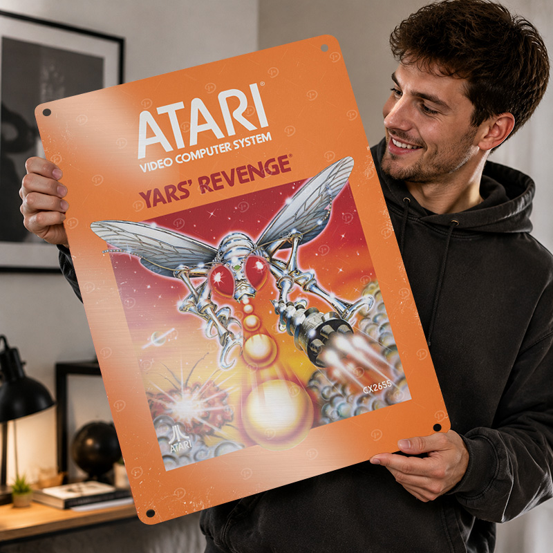 Алюминиевые постеры Atari, инд – обзор и цена Retro Gaming Lounge