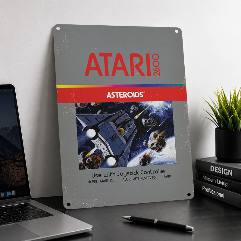 Алюминиевые постеры Atari, инд – обзор и цена Retro Gaming Lounge