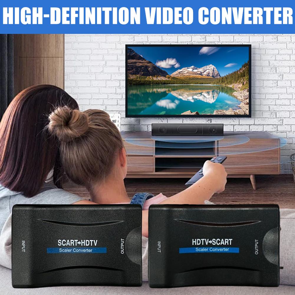 Конвертер-адаптер HDMI в SCART – обзор и цена Scart To Hdmi