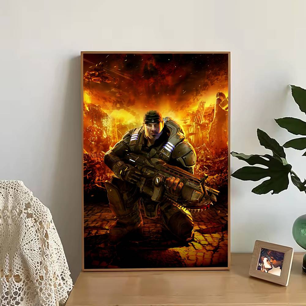 Постер Game G-Gears of W-War,  – обзор и цена Retro Poster Gaming