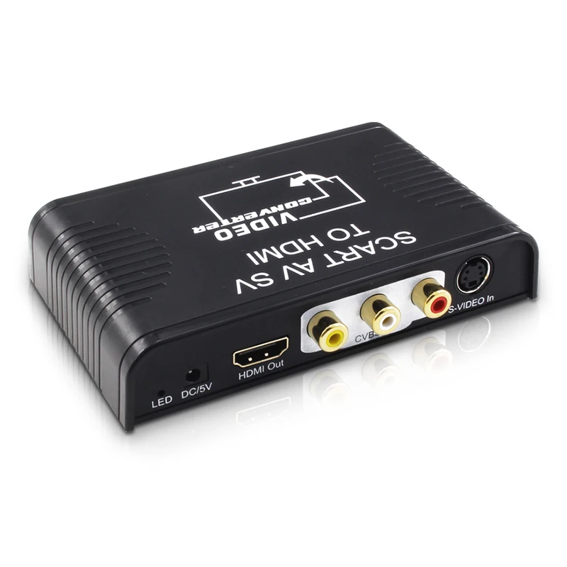 Преобразователь S-Video AV Sca – обзор и цена Scart To Hdmi
